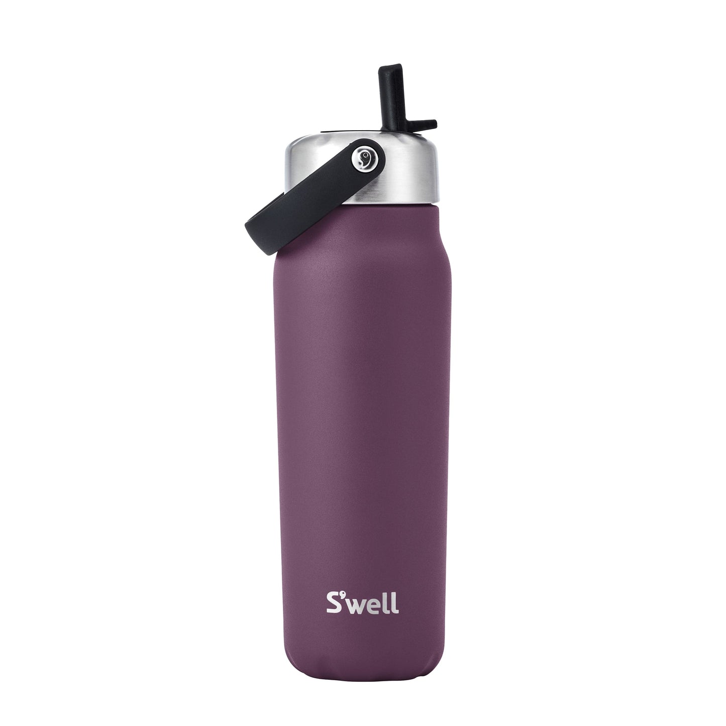 explorer-with-flip-straw-lid-24oz-x8 Swell_24oz_Explorer_Plum_Purple_Water_Bottle_Front_Straw_Up.jpg