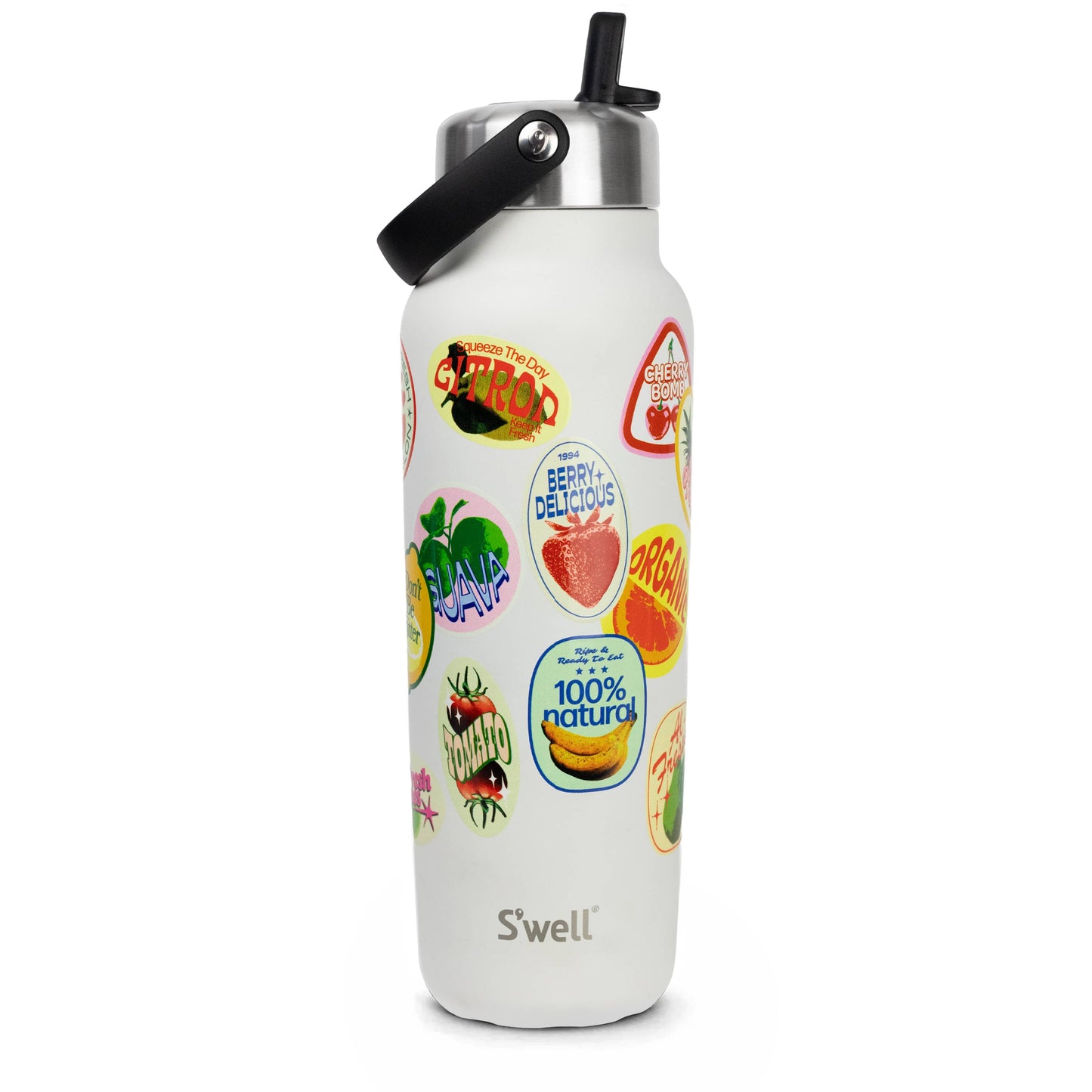 explorer-with-flip-straw-lid-40oz-g7 01_Swell_Fruit_Stand_Stamp_Pattern_Moonstone_White_Front.jpg