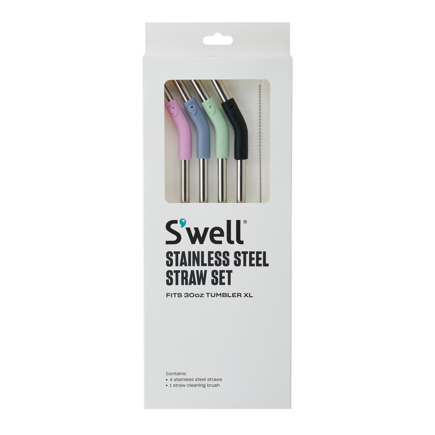 30oz-tumbler-xl-stainless-steel-straw-set-e3 Swell-Stainless-Steel-Elbow-Straws-30oz-Multicolor-Packaging.jpg