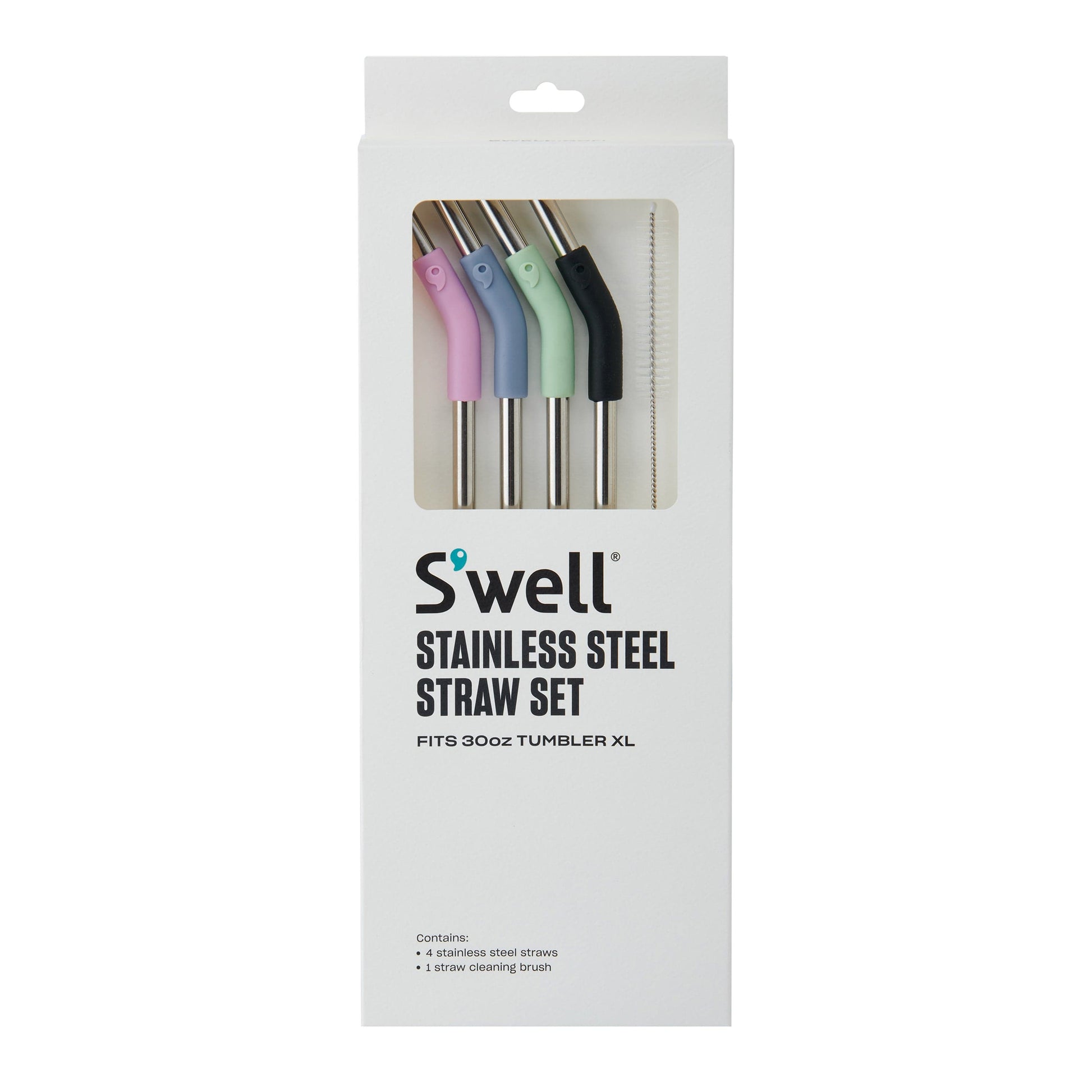 30oz-tumbler-xl-stainless-steel-straw-set-e3 Swell-Stainless-Steel-Elbow-Straws-30oz-Multicolor-Packaging.jpg